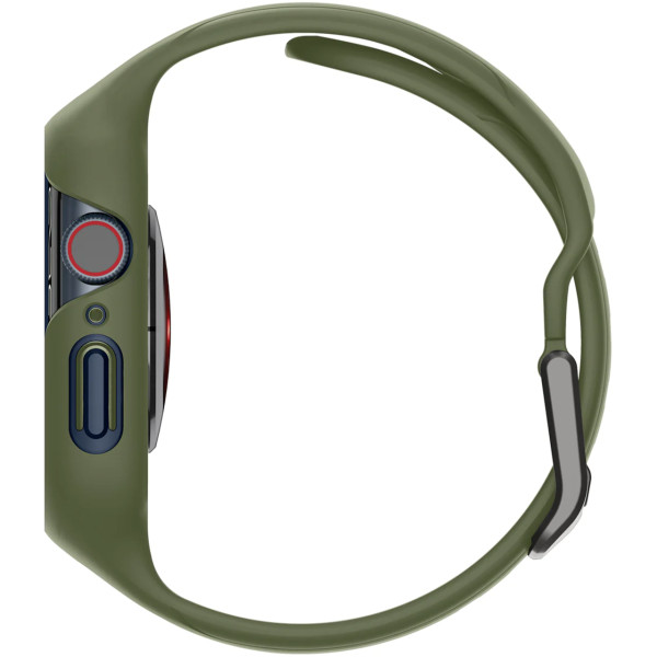 Ремешок для Apple Watch Spigen Liquid Air Pro 45mm, Moss Green (ACS04408)