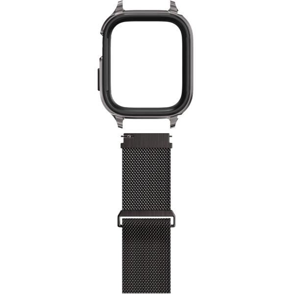 Ремешок и чехол для Apple Watch Spigen Metal Fit Pro for Watch 45/44mm, Graphite (ACS04585)