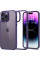 Чехол накладка Spigen Ultra Hybrid Case for iPhone 14 Pro, Deep Purple (ACS05577)