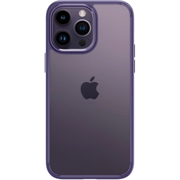 Чехол накладка Spigen Ultra Hybrid Case for iPhone 14 Pro, Deep Purple (ACS05577)