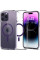 Чехол накладка Spigen Ultra Hybrid Mag MagSafe Case for iPhone 14 Pro Max, Deep Purple (ACS05581)