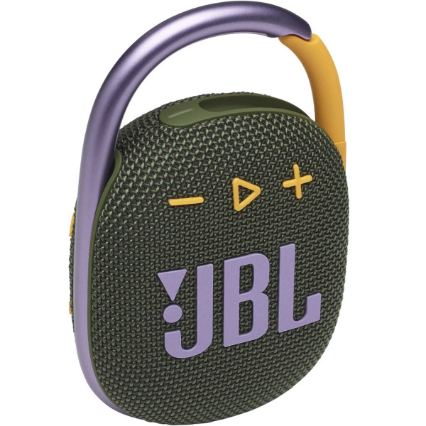 Портативная акустика JBL Clip 4, Green (JBLCLIP4GRN)