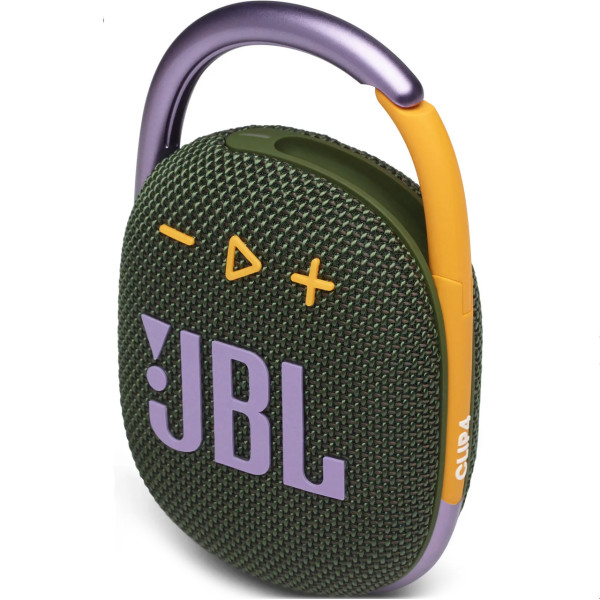 Портативная акустика JBL Clip 4, Green (JBLCLIP4GRN)
