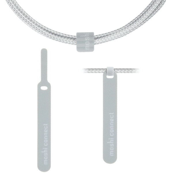 Кабель синхронизации Moshi Integra™ Cable USB-C to Lightning 1.2 m, Jet Silver (99MO084105)