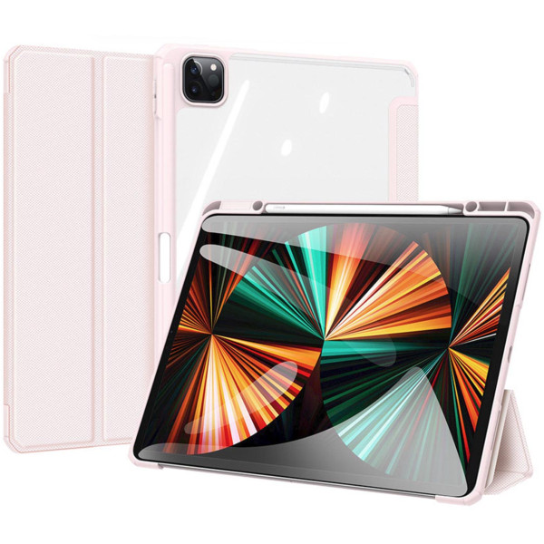Чехол - книжка, обложка Dux Ducis Toby Series Case With Pencil Holder for iPad Pro 11 (2022-2018), Pink