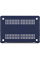 Чехол-накладка Hardshell Case for MacBook Pro 13 M1/ Pro 13 M2, Midnight Blue Matte