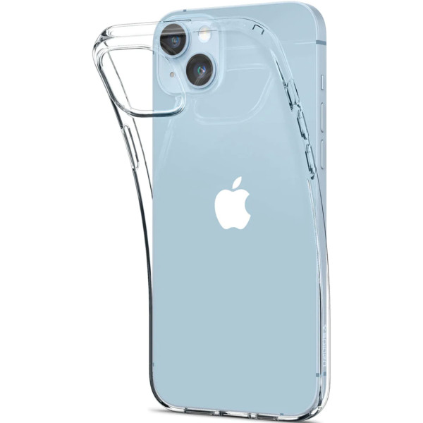 Чехол накладка Spigen Liquid Crystal for iPhone 14, Crystal Clear (ACS05033)