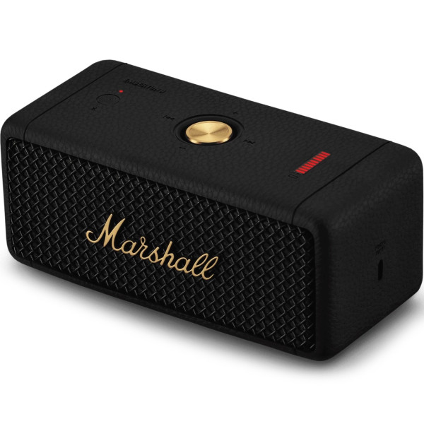 Портативная колонка Marshall Emberton II Black and Brass (1006234)