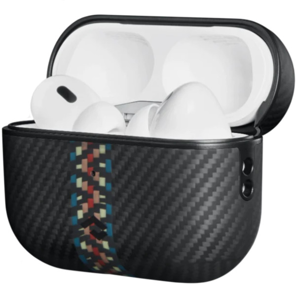 Чехол для наушников Pitaka MagEZ Case for Airpods Pro 2nd Gen Gen Rhapsody (APM8001) 