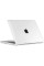Чехол накладка Hardshell Case для MacBook Air 13.2 M2, Crystal Clear для макбука эир м2 2022