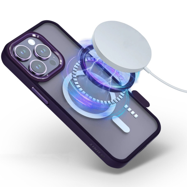 Чехол накладка ArmorStandart Unit Case with MagSafe для iPhone 14 Pro Max Purple ARM66953