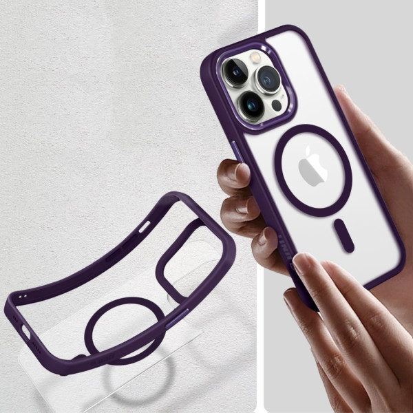 Чехол накладка ArmorStandart Unit Case with MagSafe для iPhone 14 Pro Max Purple ARM66953