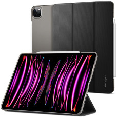 Чехол книжка Spigen Liquid Air Folio for iPad 12.9 2020-2022 M1/M2, Black (ACS02884)