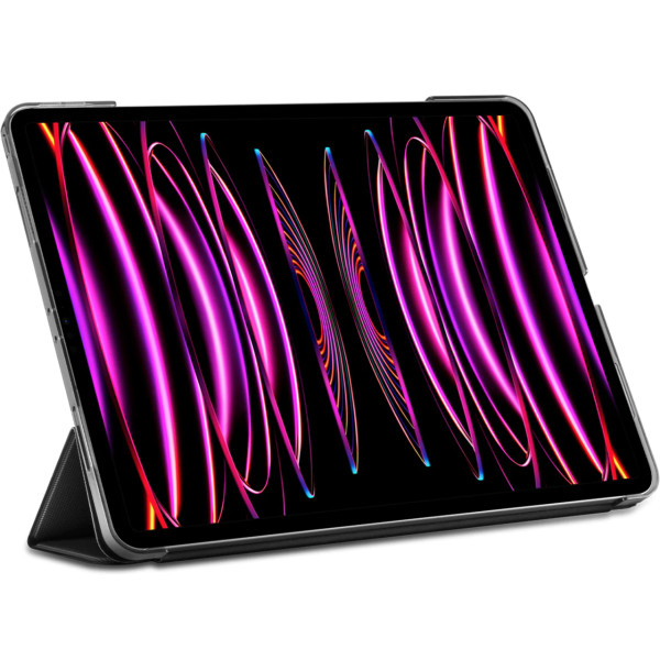 Чехол книжка Spigen Liquid Air Folio for iPad 12.9 2020-2022 M1/M2, Black (ACS02884)