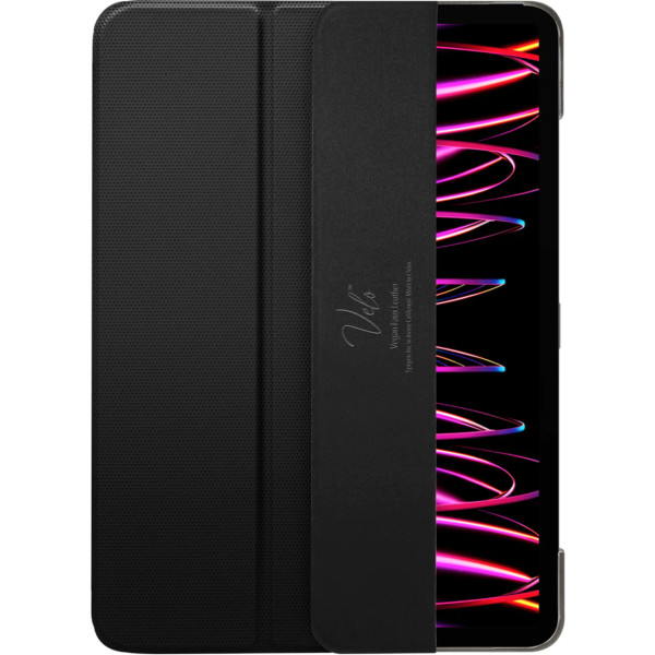 Чехол книжка Spigen Liquid Air Folio for iPad 12.9 2020-2022 M1/M2, Black (ACS02884)