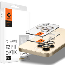 Защитное стекло для камеры Spigen Optic Pro Glass for Camera iPhone 14 Pro/14 Pro Max, Gold (AGL05598)