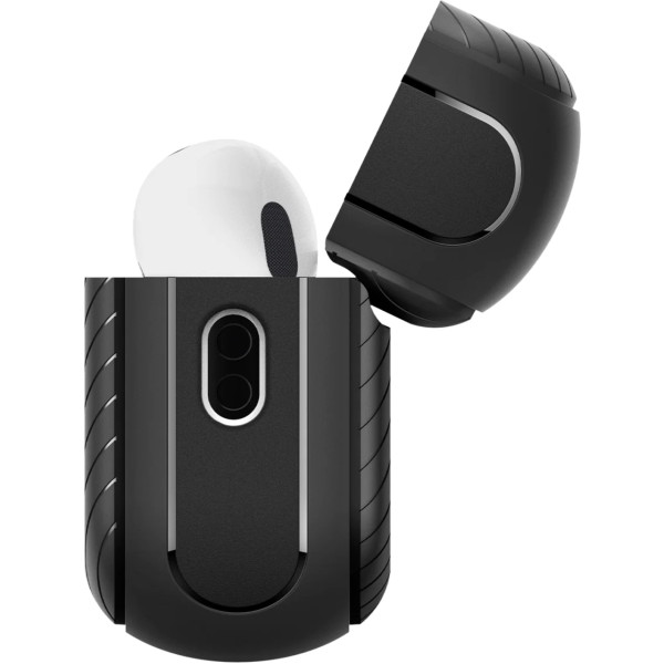 Чехол для наушников Spigen AirPods Pro 2/1 Mag Armor with MagSafe, Black (ACS05484)