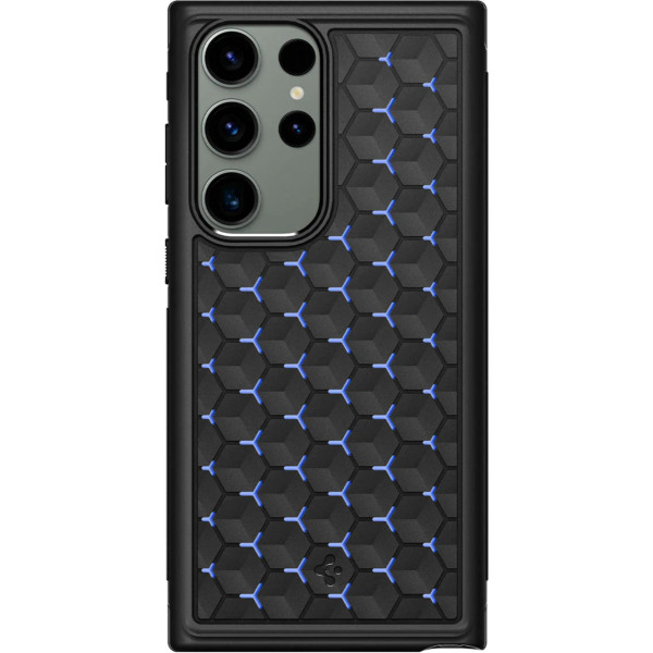 Чехол-накладка Spigen Cryo Armor for Samsung S23 Ultra, Black (ACS05616)