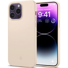 Чехол накладка Spigen Thin Fit Series Case for iPhone 14 Pro, Sand Beige (ACS04785)