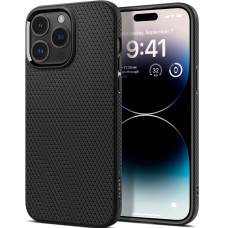 Чехол накладка Spigen Liquid Air Case for iPhone 14 Pro, Black (ACS04957)