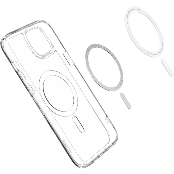 Чехол для смартфона Spigen Ultra Hybrid Case with MagSafe for iPhone 15, White (ACS06802)