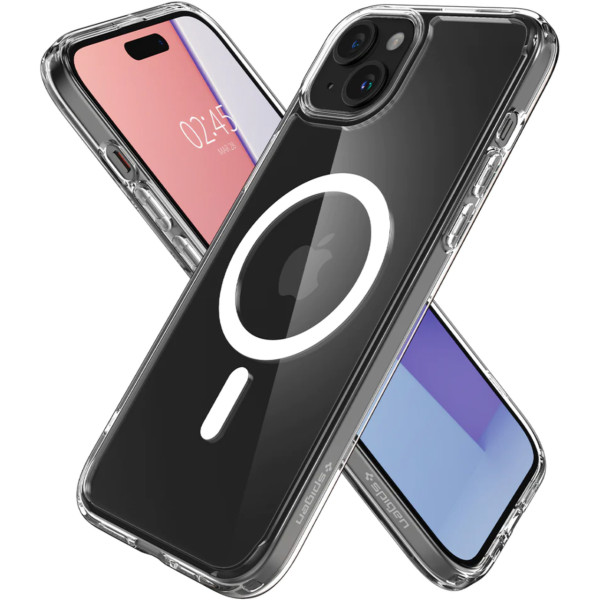 Чехол для смартфона Spigen Ultra Hybrid Case with MagSafe for iPhone 15, White (ACS06802)