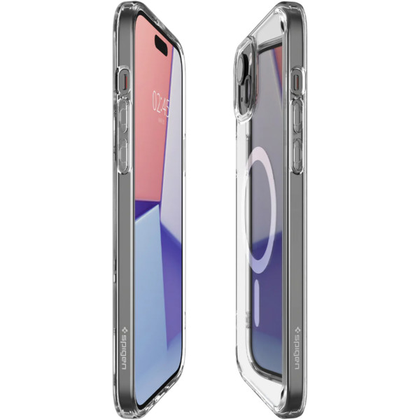 Чехол для смартфона Spigen Ultra Hybrid Case with MagSafe for iPhone 15, White (ACS06802)