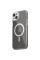 Чехол для смартфона Moshi iGlaze Slim Hardshell Case with MagSafe for iPhone 15, Luna Silver (99MO231001)
