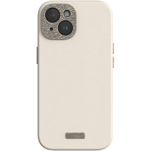 Чехол для смартфона Moshi Napa Slim Hardshell Case with MagSafe for iPhone 15, Eggnog White (99MO231109)