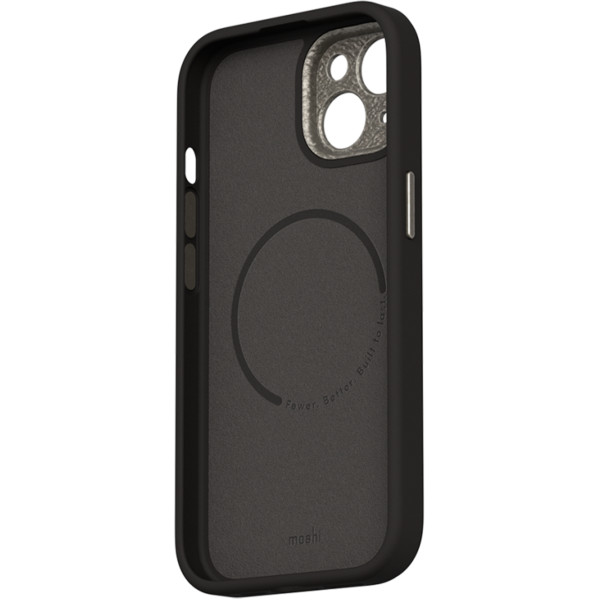 Чехол для смартфона Moshi Napa Slim Hardshell Case with MagSafe for iPhone 15, Midnight Black (99MO231101)