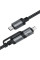 Кабель Acefast C20-01 MFI Cable USB-C to USB- C/Lightning, Black