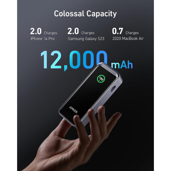 Внешний аккумулятор Anker Prime 12000mAh Power Bank 130W (A1335011)