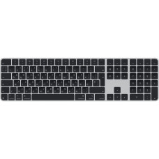 Клавиатура Magic Keyboard with Touch ID and Numeric Keypad for Mac with Apple silicon USB-C Black Keys (MXK83)
