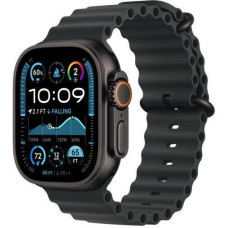 Ремінець для годинника Apple Ocean Band Black with Black Titanium Finish for Apple Watch 49мм | 46мм | 45мм (MYPD3)