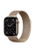 Смарт-часы Apple Watch Series 11 GPS + Cellular 46mm Gold Tit. Case w. Gold Milanese Loop - M/L (MFD84)