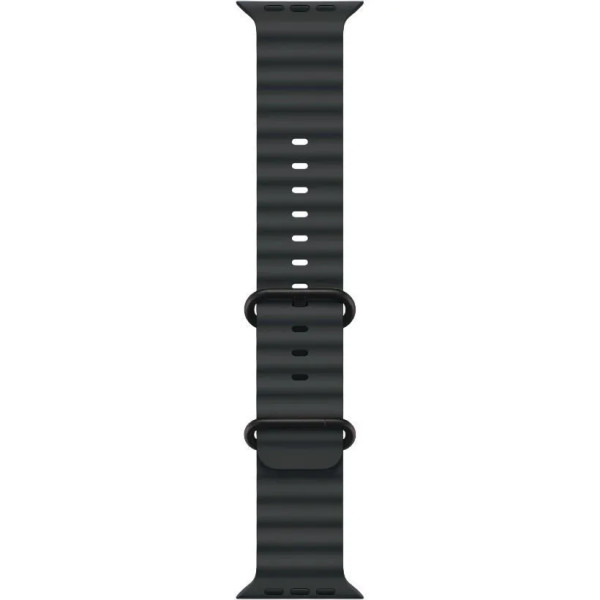 Смарт-часы Apple Watch Ultra 3 GPS + LTE, 49mm Black Titanium Case with Black Ocean Band (MF0J4)