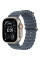 Смарт-часы Apple Watch Ultra 3 GPS + LTE, 49mm Natural Titanium Case with Anchor Blue Ocean Band (MEWH4)