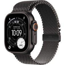 Смарт-часы Apple Watch Ultra 3 GPS + Cellular 49mm Black Tit. Case w. Black Tit. Milanese Loop - Large (MF1T4)