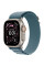 Смарт-часы Apple Watch Ultra 3 GPS + LTE, 49mm Natural Titanium Case with Light Blue Alpine Loop - Medium (MEWM4)