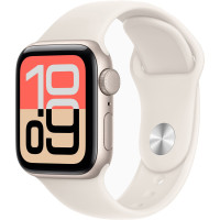 Смарт-часы Apple Watch SE 3 40mm Starlight Aluminum Case with Starlight Sport Band (S/M) (MEH34) (Open Box)