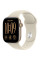 Смарт-часы Apple Watch Series 12 GPS 46mm Light Gold Aluminum Case with Sand Sport Band M/L (MJEP4)