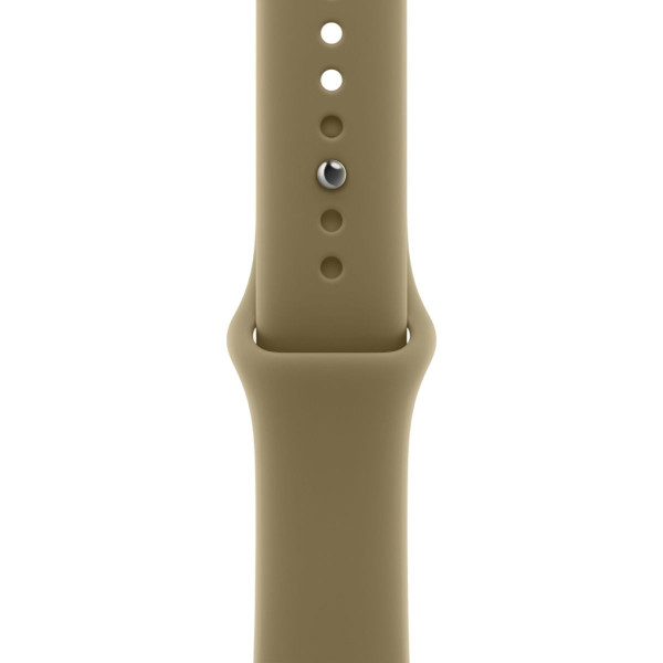 Смарт-часы Apple Watch Series 12 GPS 42mm Dark Bronze Aluminum Case with Olive Sport Band S/M (MJEF4)