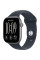Смарт-часы Apple Watch Series 12 GPS 46mm Space Gray Aluminum Case with Navy Blue Sport Band M/L (MJEJ4)