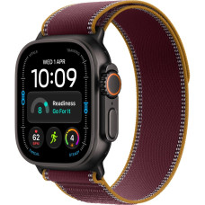 Смарт-часы Apple Watch Ultra 4 Black Titanium Case with Burgundy Trail Loop - M/L (MJC44)