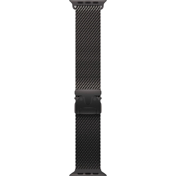 Смарт-часы Apple Watch Ultra 4 Black Titanium Case with Black Titanium Milanese Loop - Small (MJAU4)