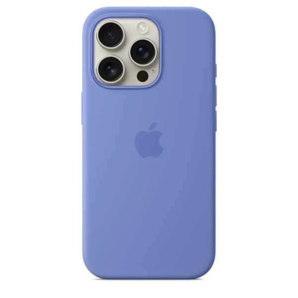 Чохол-накладка Apple Silicone Case with MagSafe for iPhone 16 Pro, Periwinkle (HC)