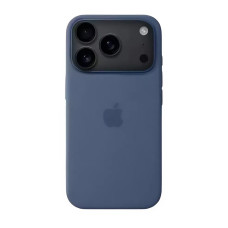 Чехол для смартфона Apple Silicone Case with MagSafe + Sensor Button for iPhone 17 Pro, Grey Blue (HC)