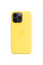 Чехол-накладка Apple Silicone Case with MagSafe for iPhone 14 Pro Max, Canary Yellow (MQUL3)