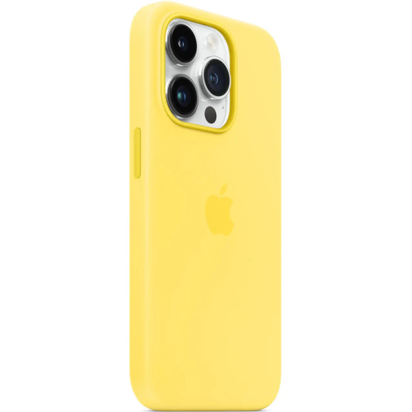 Чехол-накладка Apple Silicone Case with MagSafe for iPhone 14 Pro Max, Canary Yellow (MQUL3)