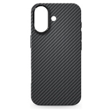 Чехол-накладка ArmorStandart LikeCarbon2 MagCase for iPhone 16 Black (ARM83810)